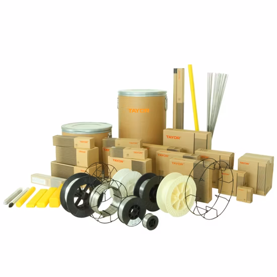 E71t-1c Flux Cored Wire Er70s-6 Solid Wire Copper Coated Welding Wire