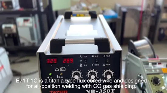 E71t-1c Flux Cored Wire Er70s-6 Solid Wire Copper Coated Welding Wire